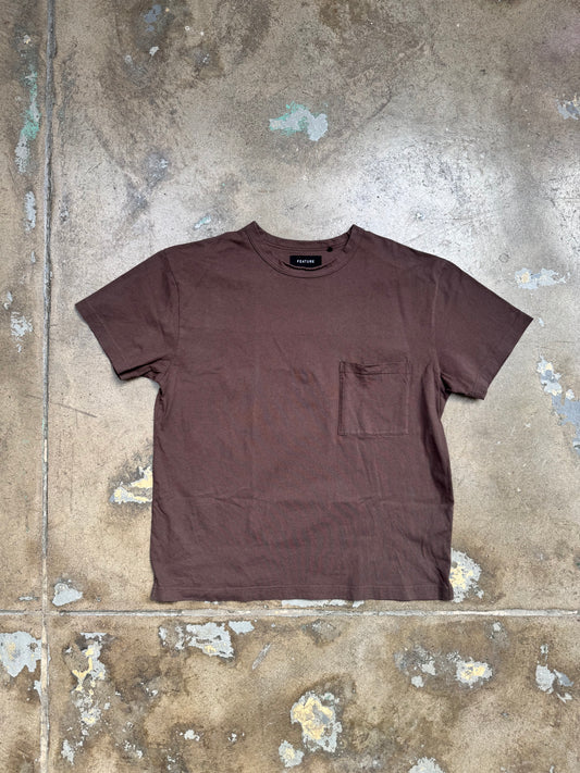 Feature Pocket T Shirt Dark Grey XXL