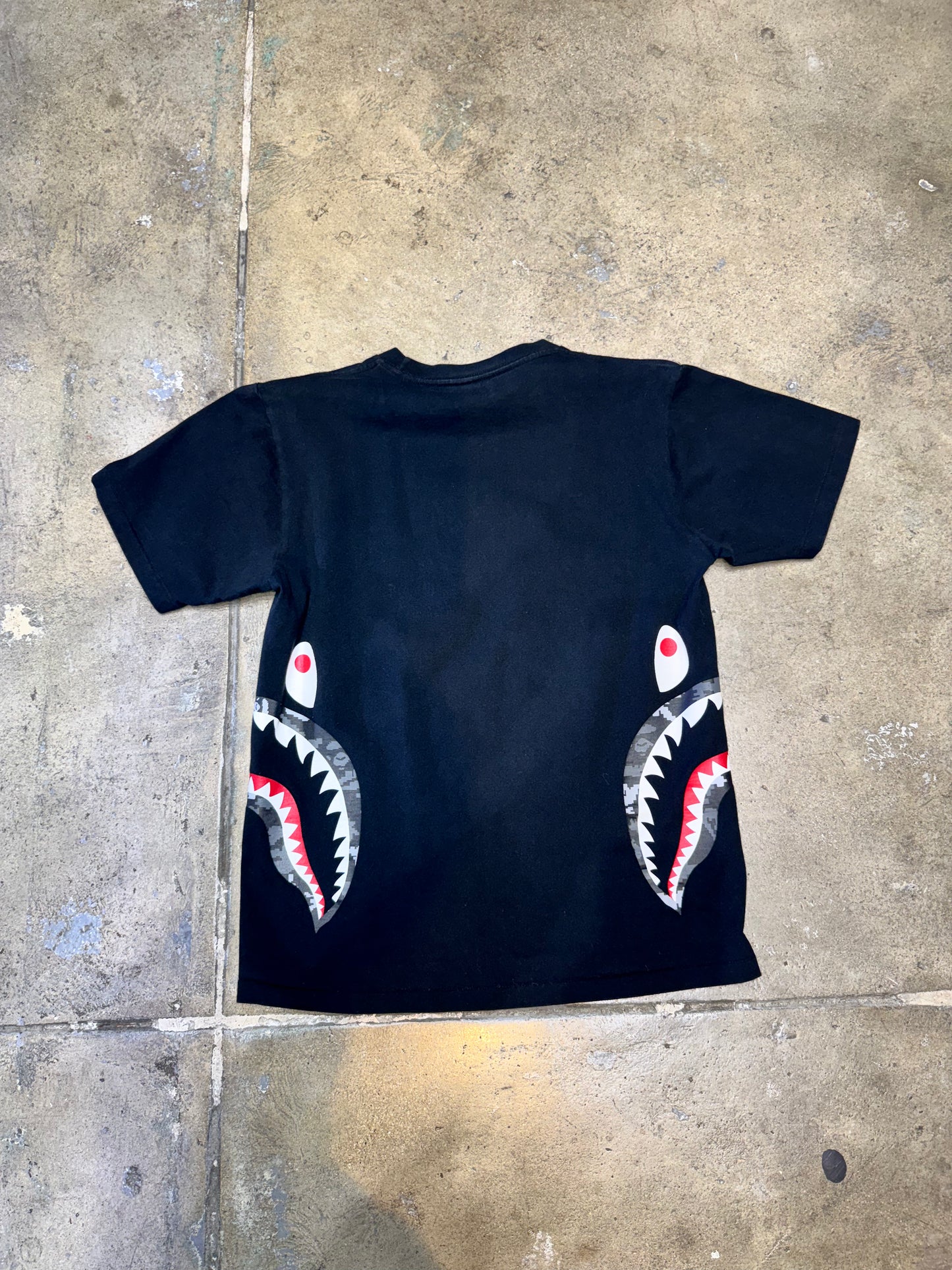 Bape Shark T Shirt Black M