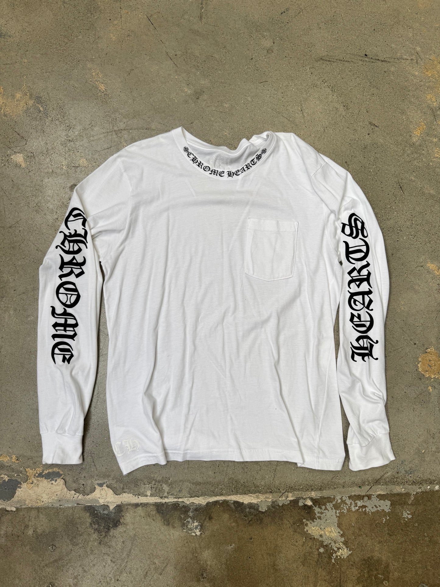 Chrome Hearts Long Sleeve T Shirt White