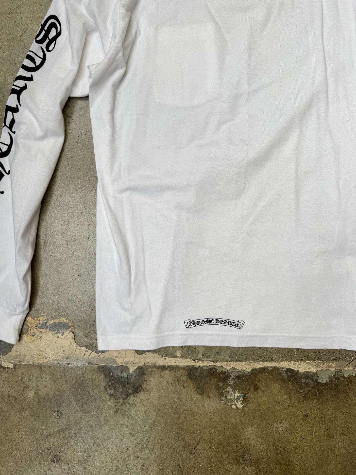 Chrome Hearts Long Sleeve T Shirt White
