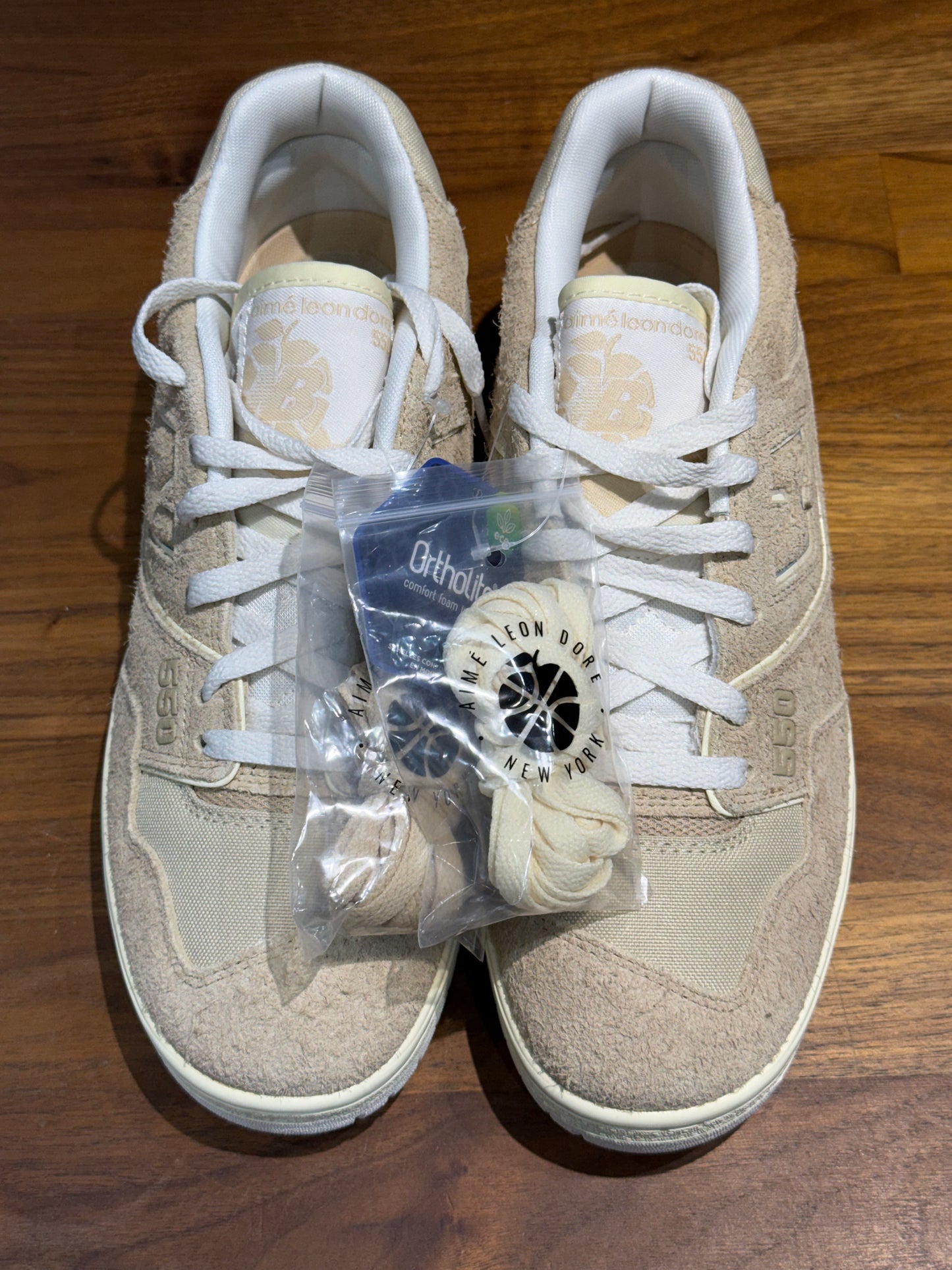 Aimé Leon Dore x New Balance 550 Taupe Suede 9.5M/11W