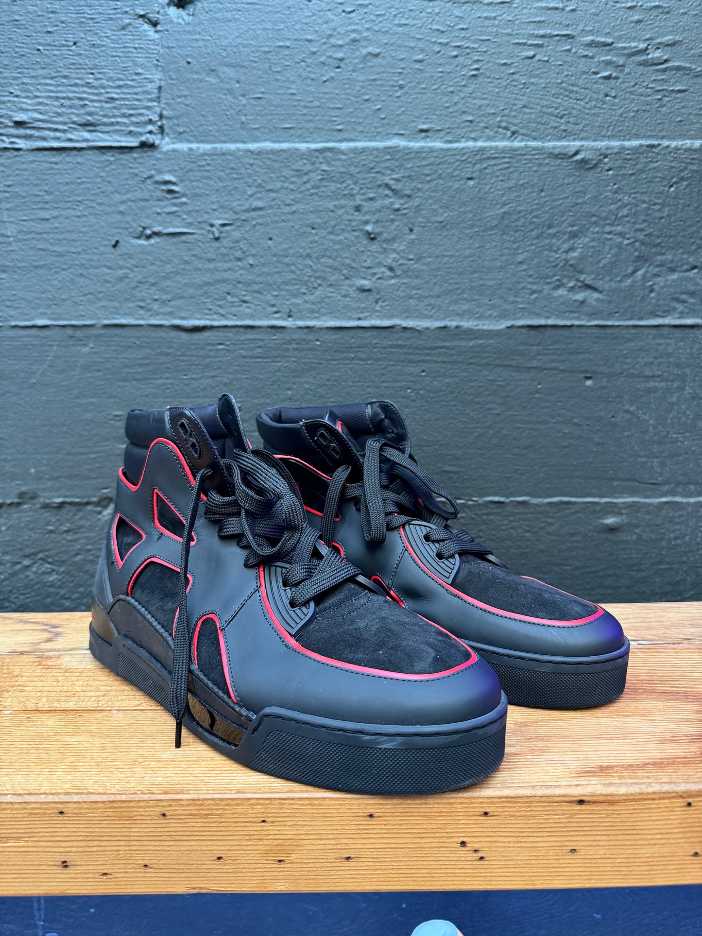 Christian Louboutin Hi-Top Sneakers (Pre-Owned) (Size 44 - 10, 10.5M)