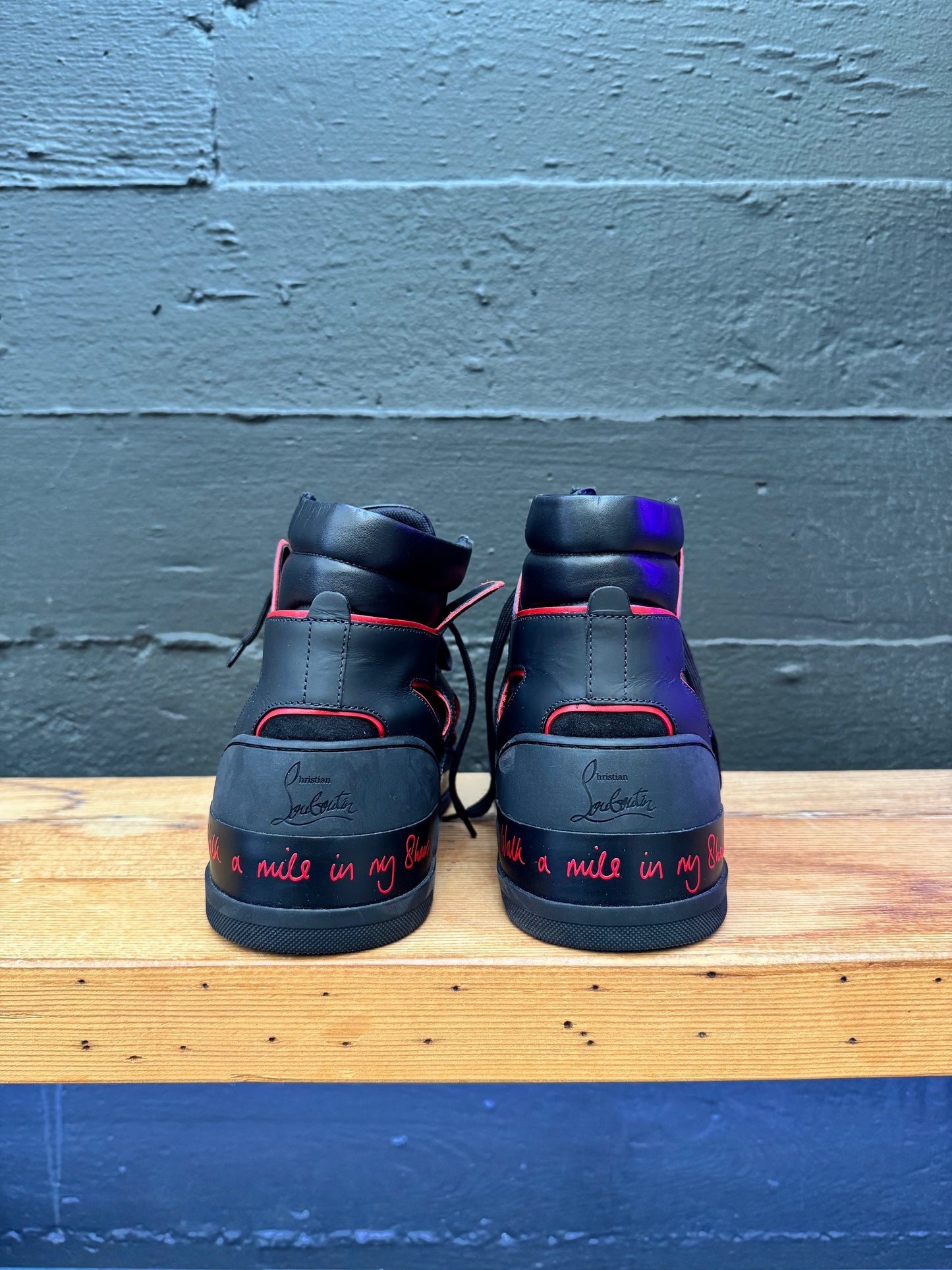 Christian Louboutin Hi-Top Sneakers (Pre-Owned) (Size 44 - 10, 10.5M)