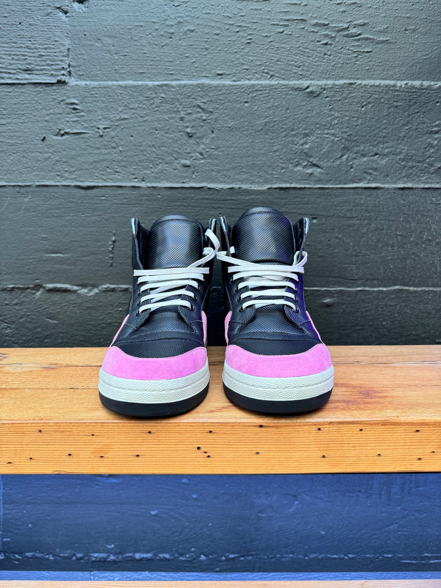 YSL High Top Sneakers (Pre-Owned) (Size 45, 13M)