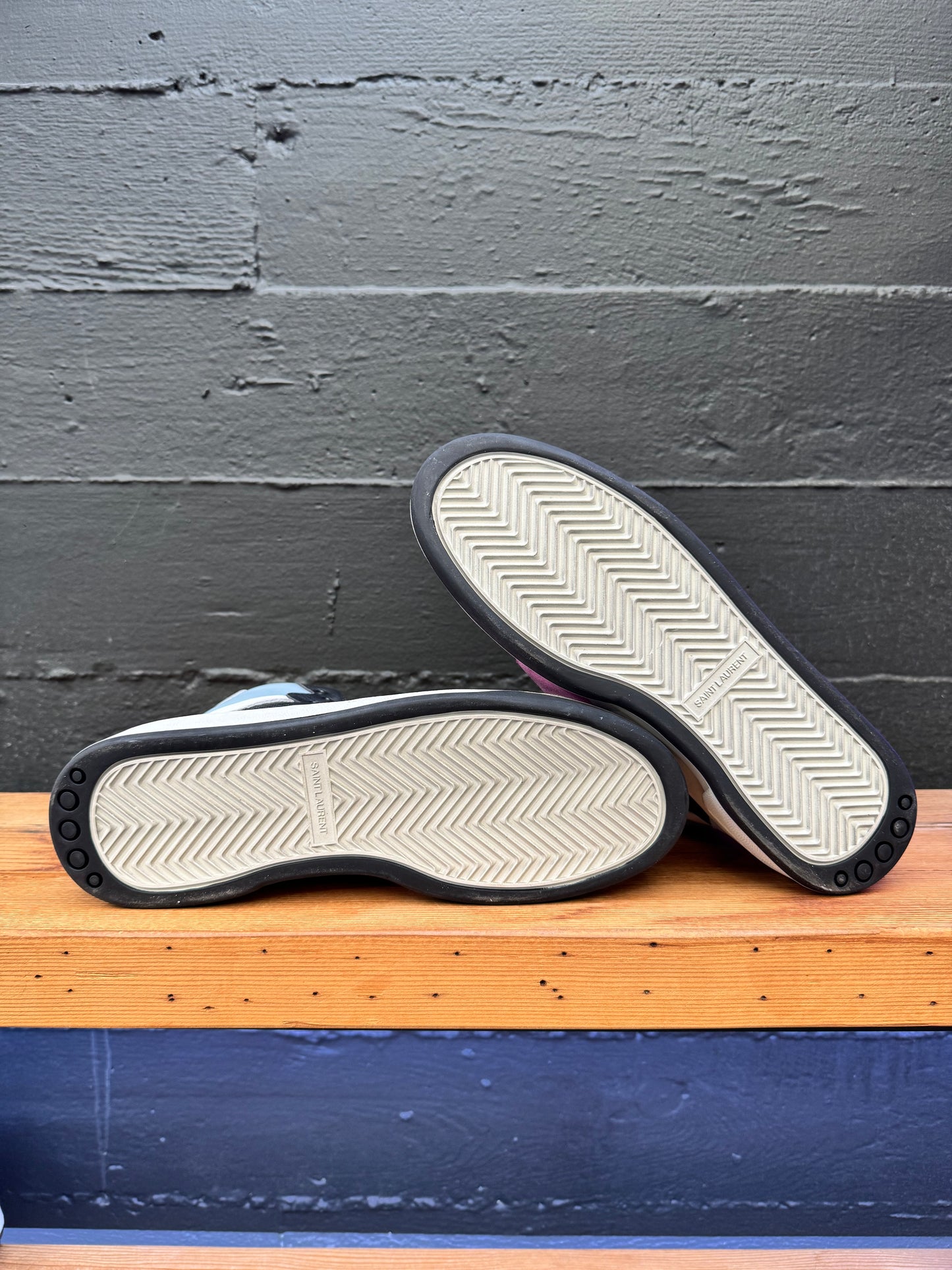 YSL High Top Sneakers (Pre-Owned) (Size 45, 13M)