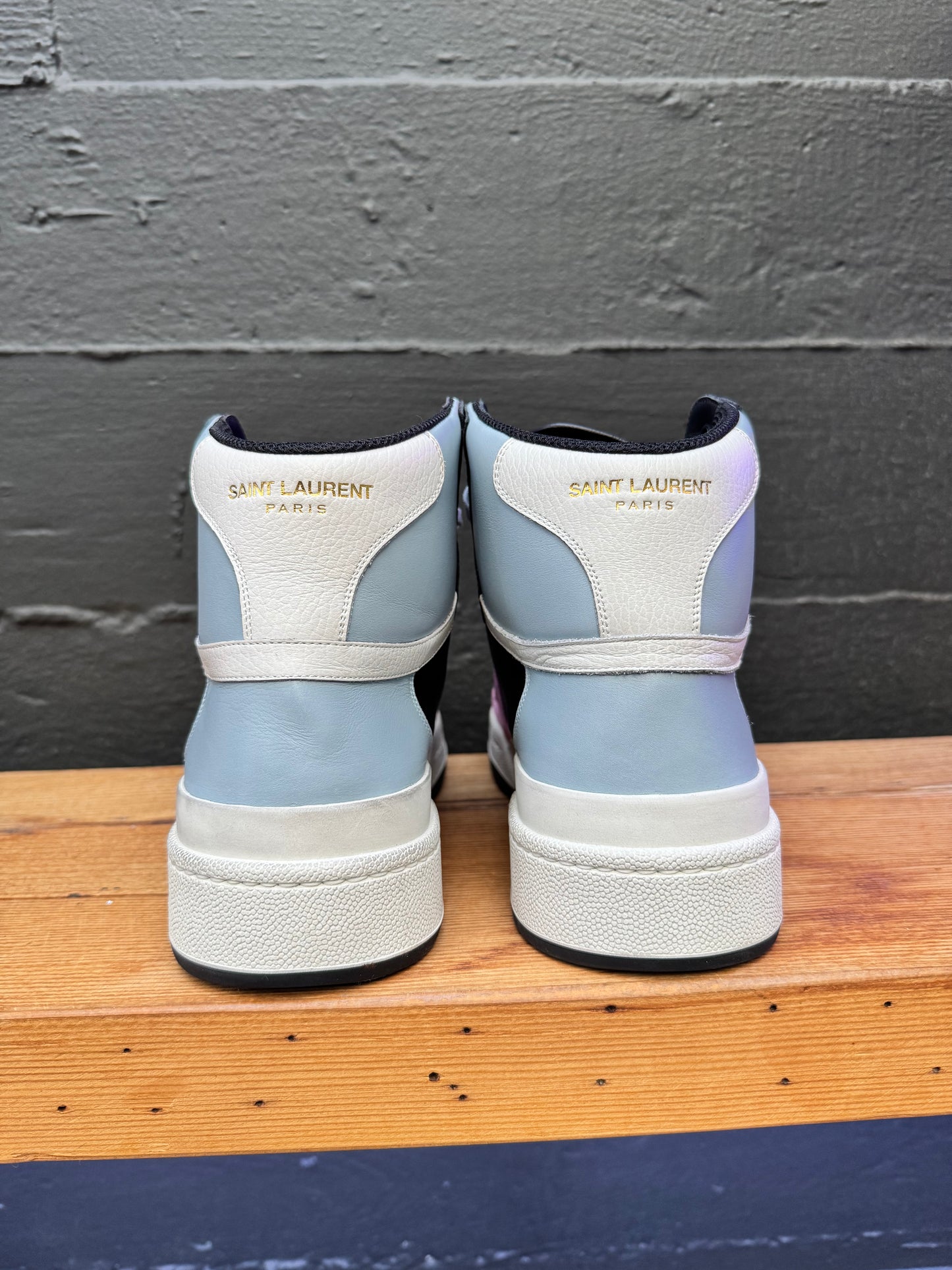 YSL High Top Sneakers (Pre-Owned) (Size 45, 13M)
