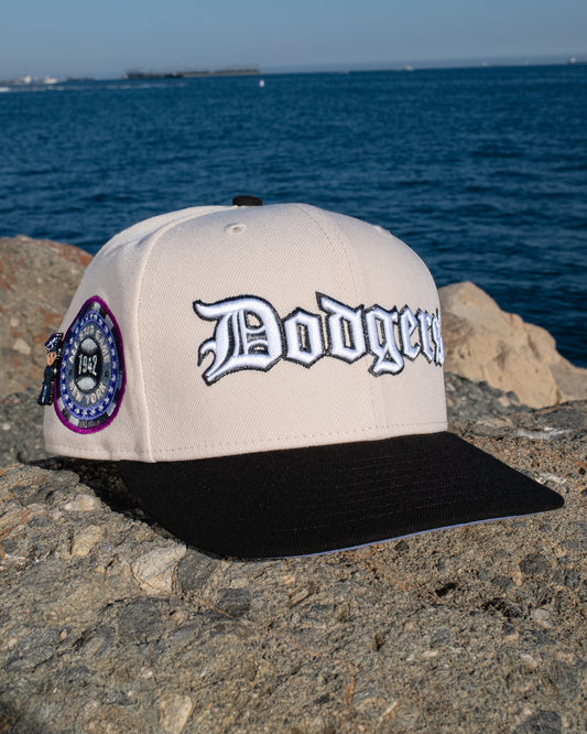 New Era 5950 Los Angeles Dodgers 1942 All-Star Game New York Letal Stone/Black