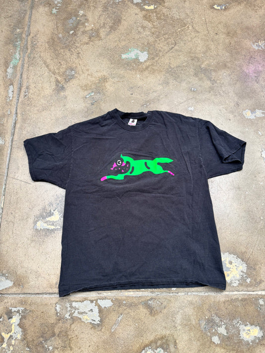 Ice Cream Running Dog T Shirt Black XL