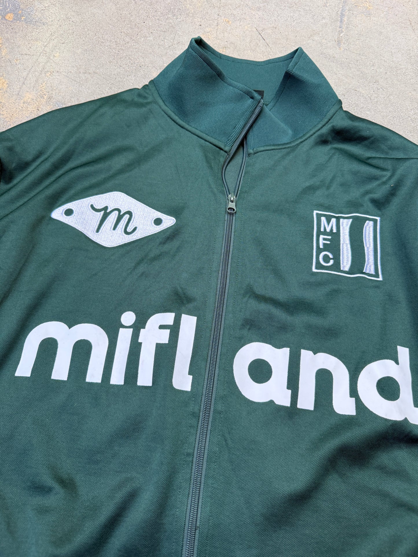 Mifland SS24 FC Track Jacket Green Large (Used)