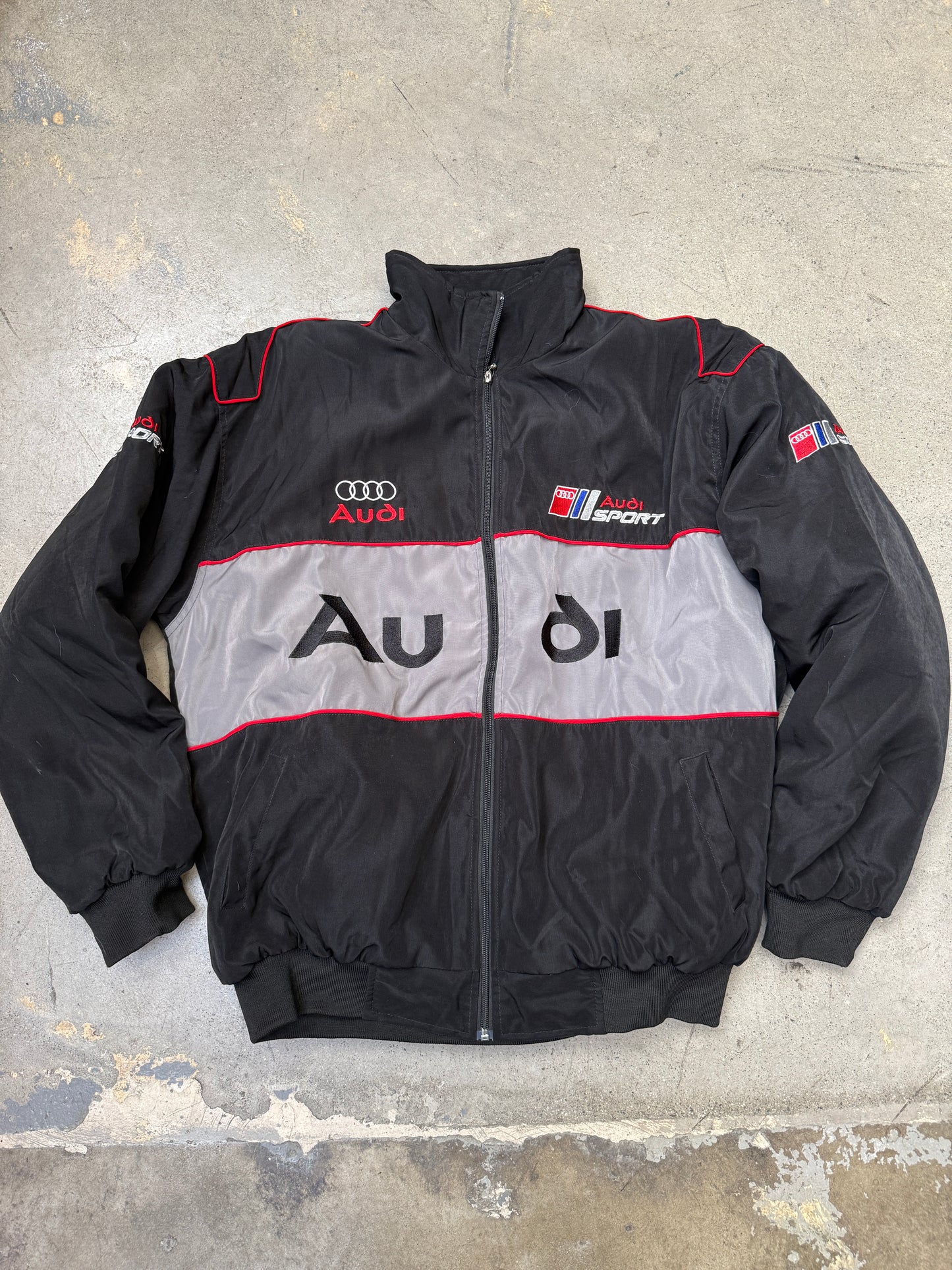 Audi Motorsport Track Jacket Black Large (Pre-Owned)
