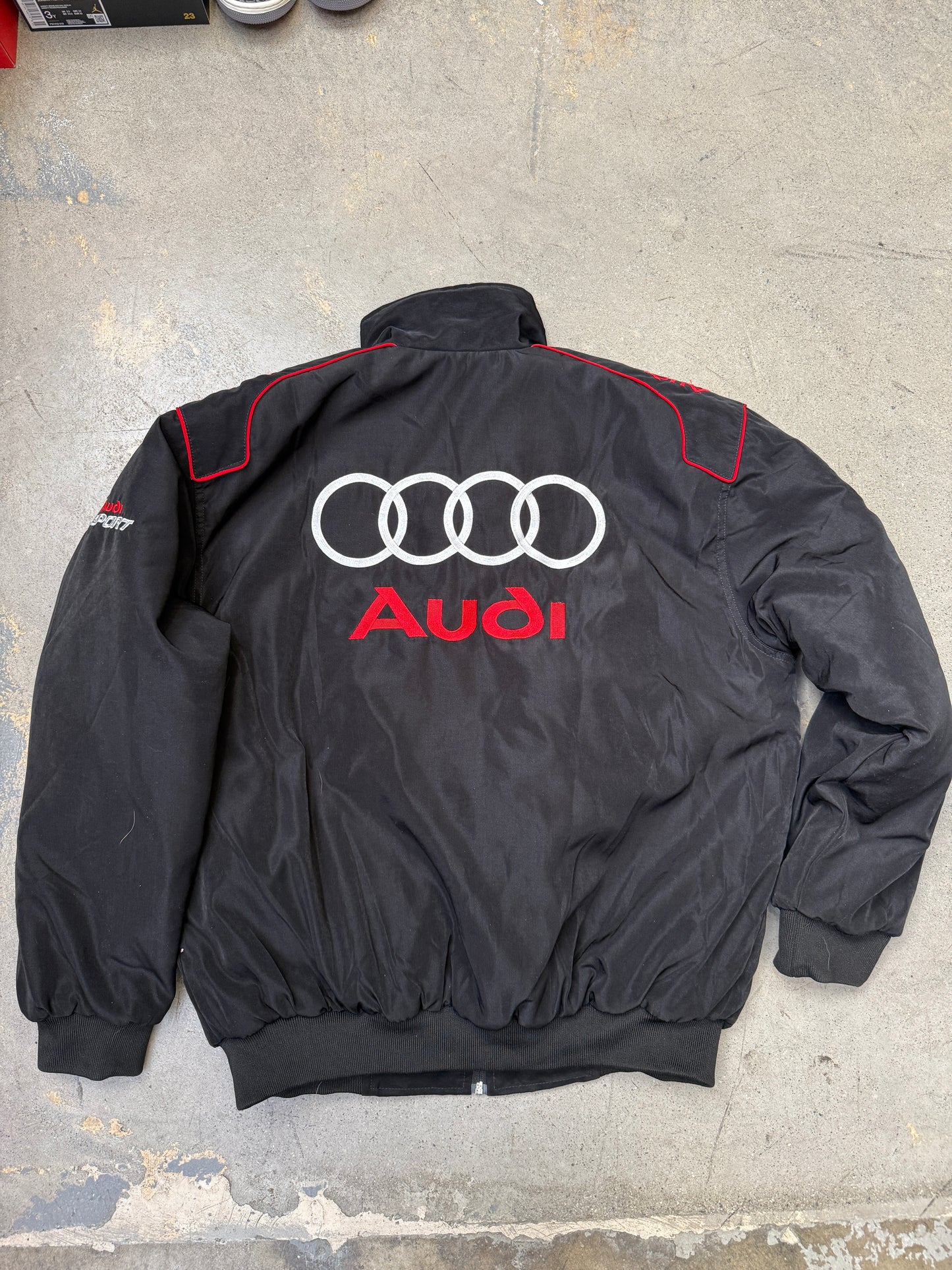 Audi Motorsport Track Jacket Black Large (Pre-Owned)