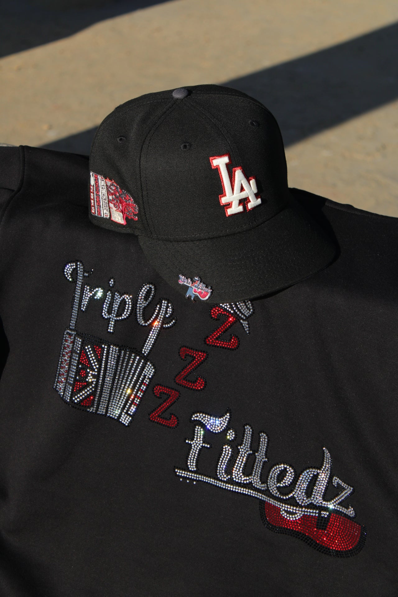 New Era 59fifty LA Dodgers Tokyo Series "Corta Venas 2.0" Black/Black