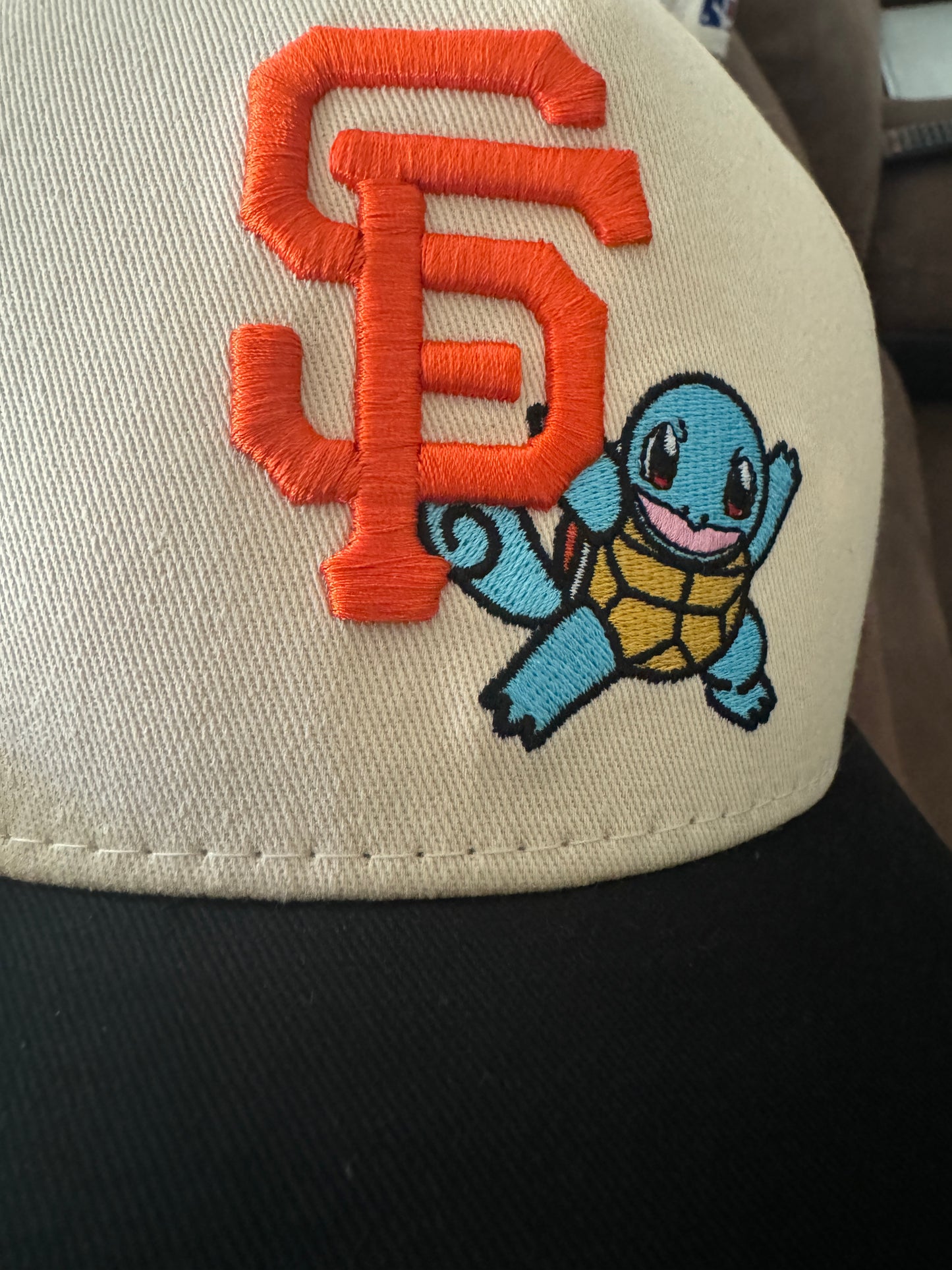 Roadside Museum Bay Area Squirtle Snapback Cream/Black