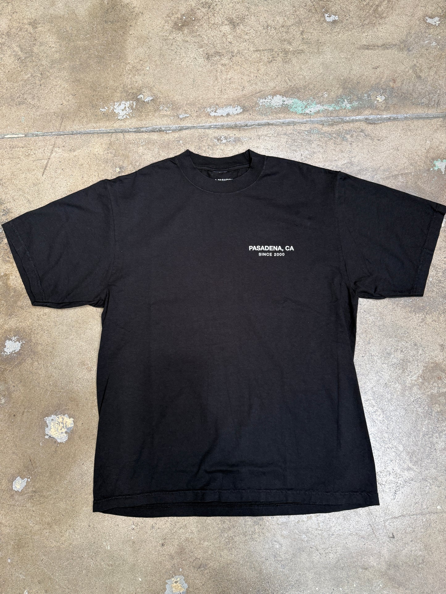 Neo Pasadena Since 2000 Rose T-Shirt Black