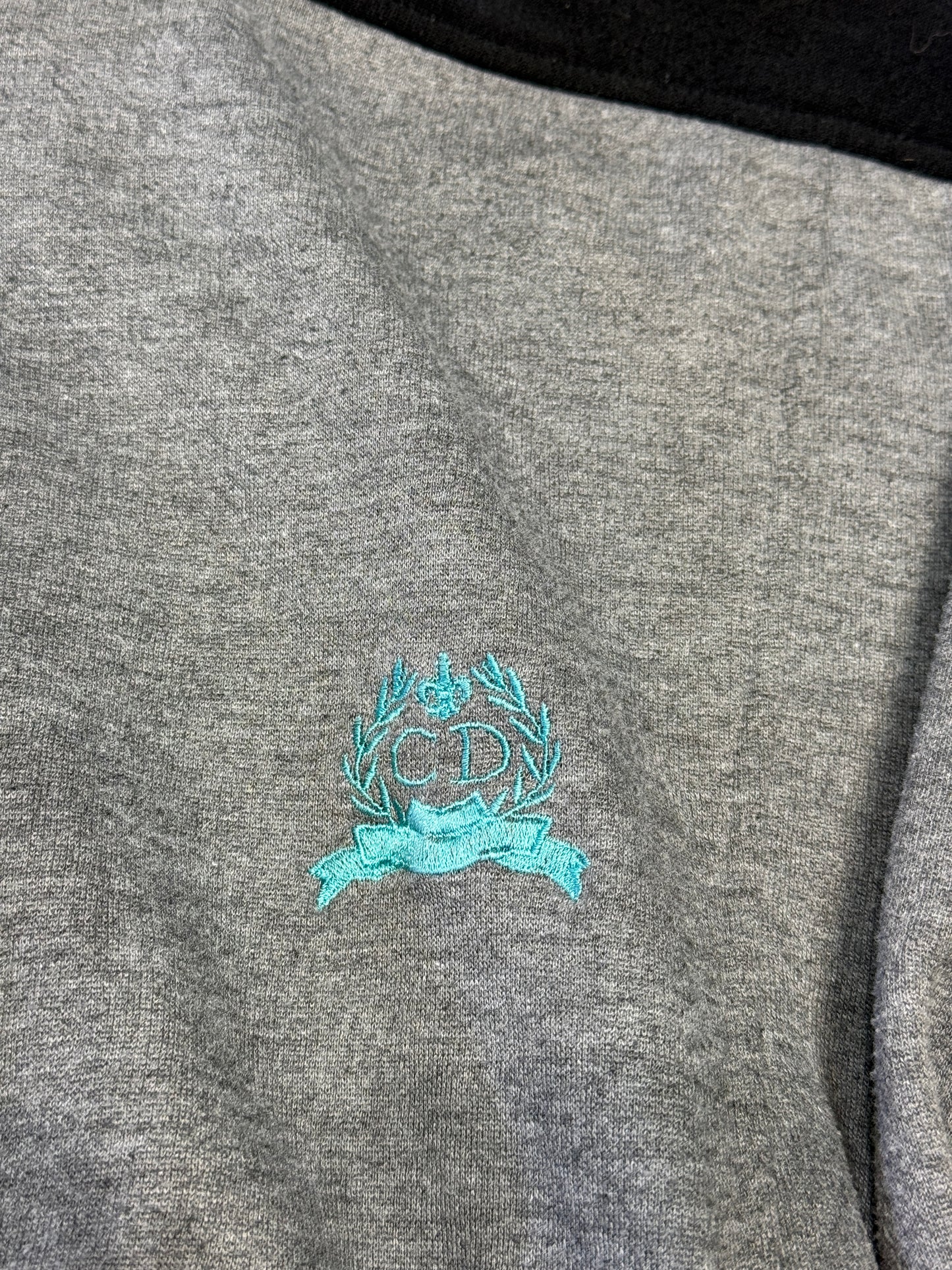 Christian Dior Vintage Track Jacket Grey/Black/Teal Large (Pre-Owned)