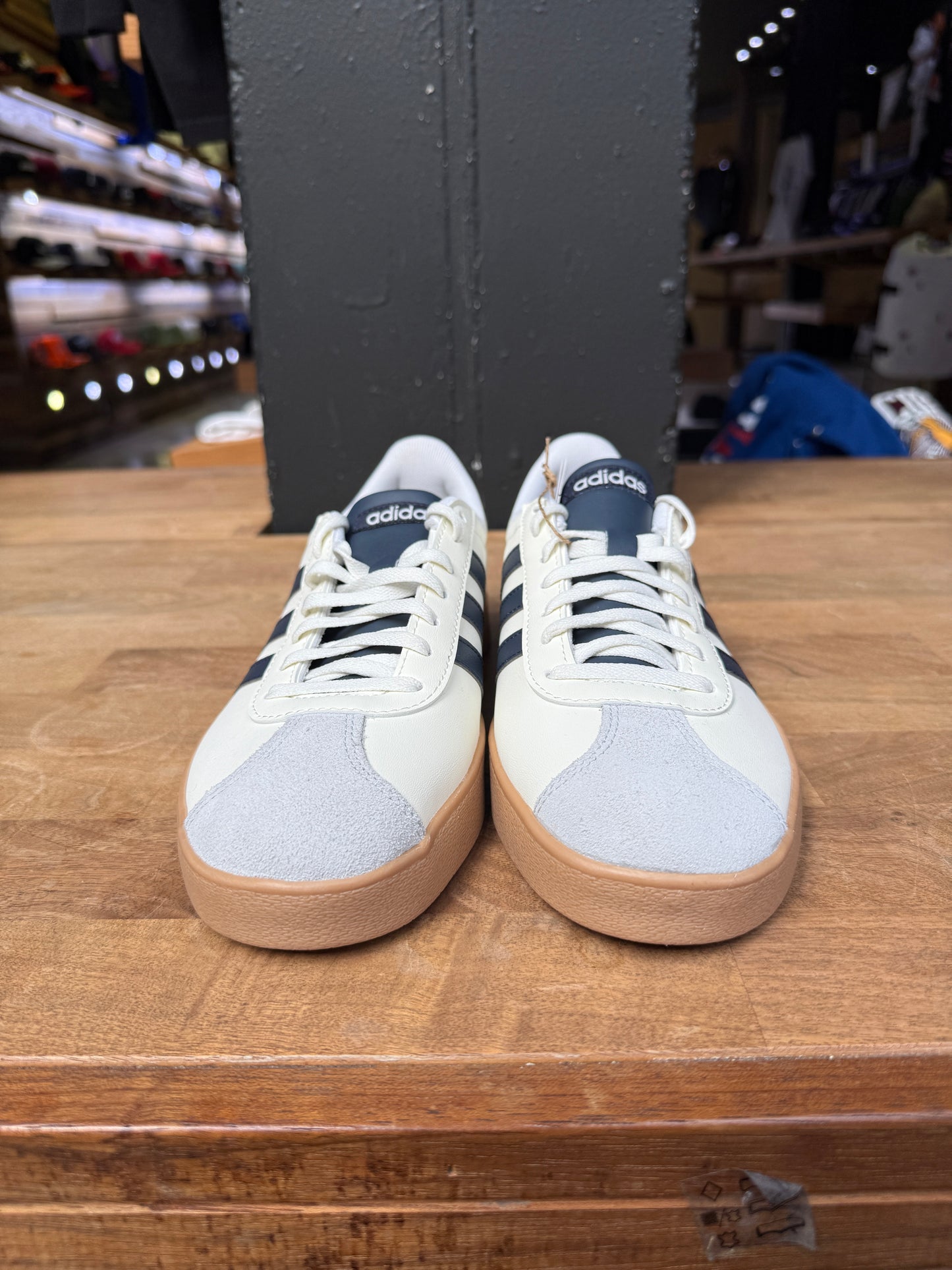 Adidas VL Court Base White/Navy/Gum
