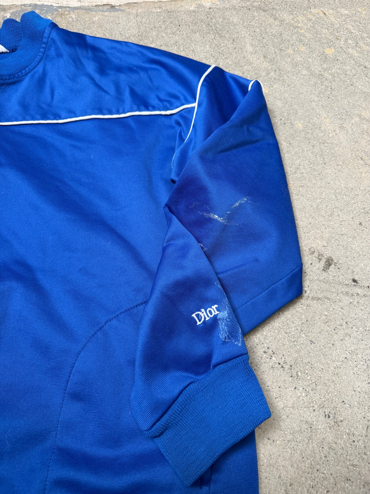 Christian Dior Monsieur Track Jacket Blue/Blue Large (Pre-Owned)