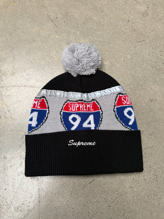 Supreme I-94 Beanie Black