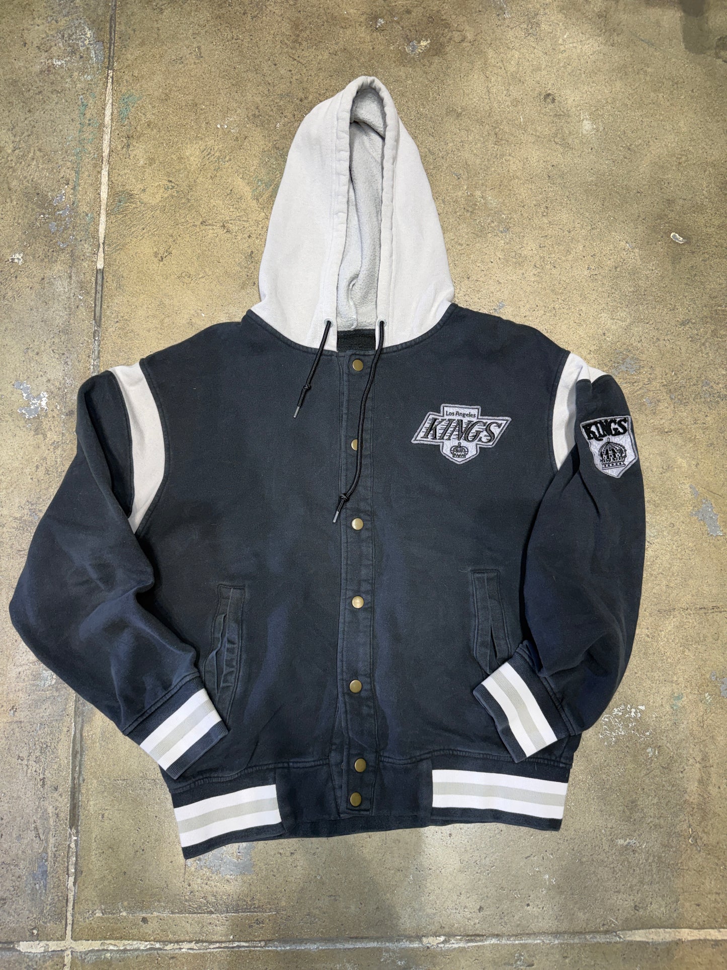 Wright & Ditson LA Kings Vintage Jacket Hoody Large (Pre-Owned)