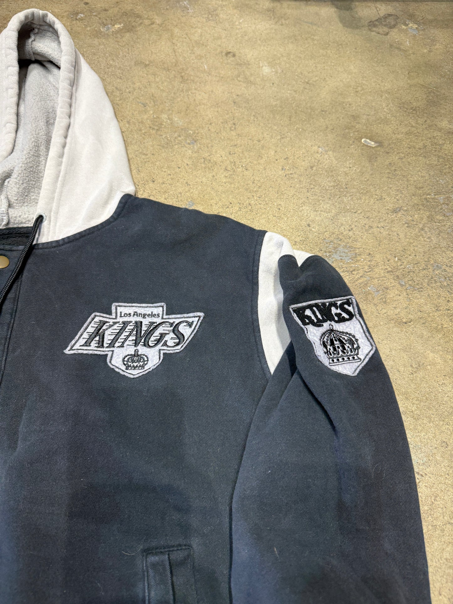 Wright & Ditson LA Kings Vintage Jacket Hoody Large (Pre-Owned)