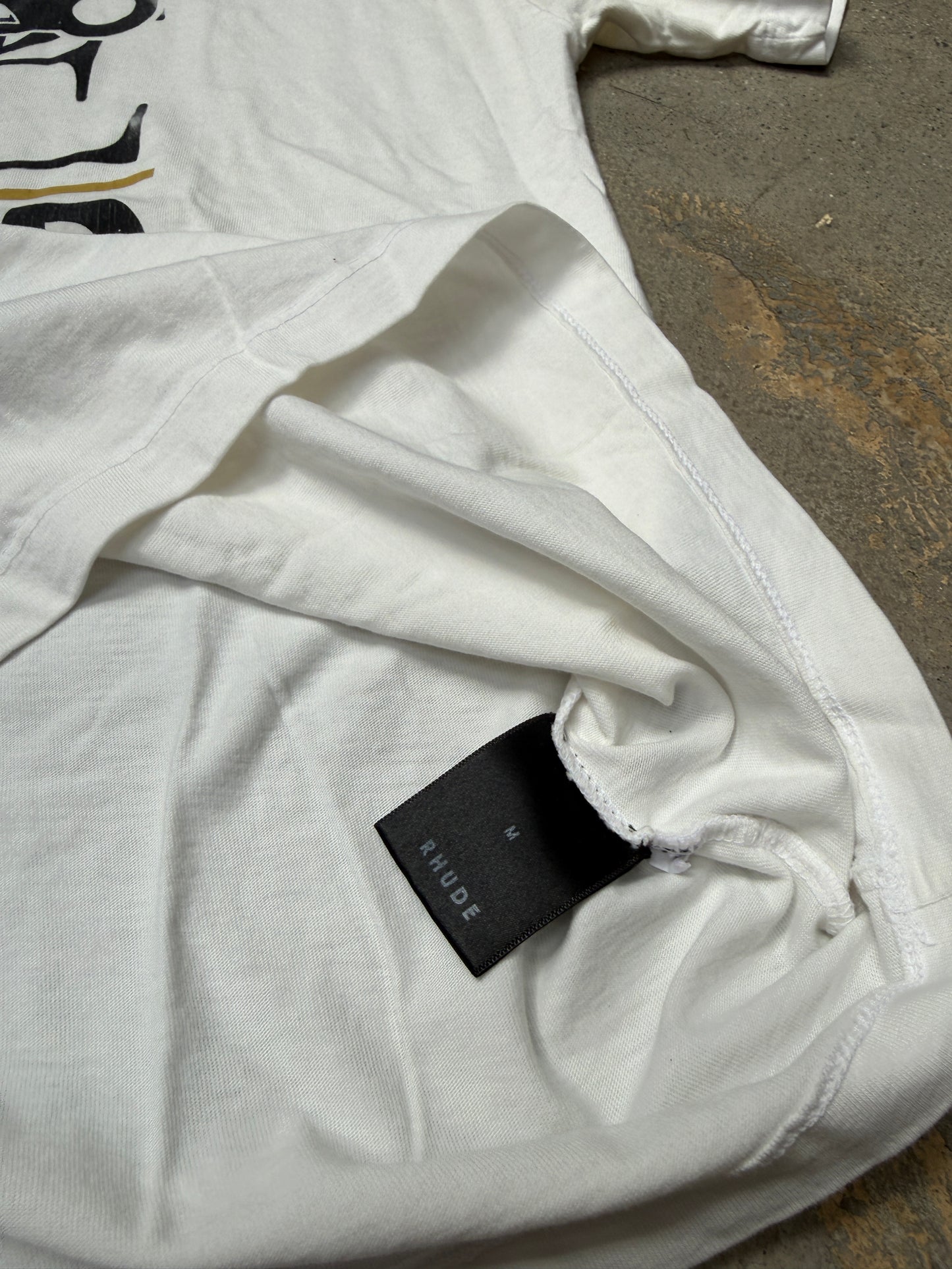 Rhude World Championship T-Shirt White Medium (Pre-Owned)