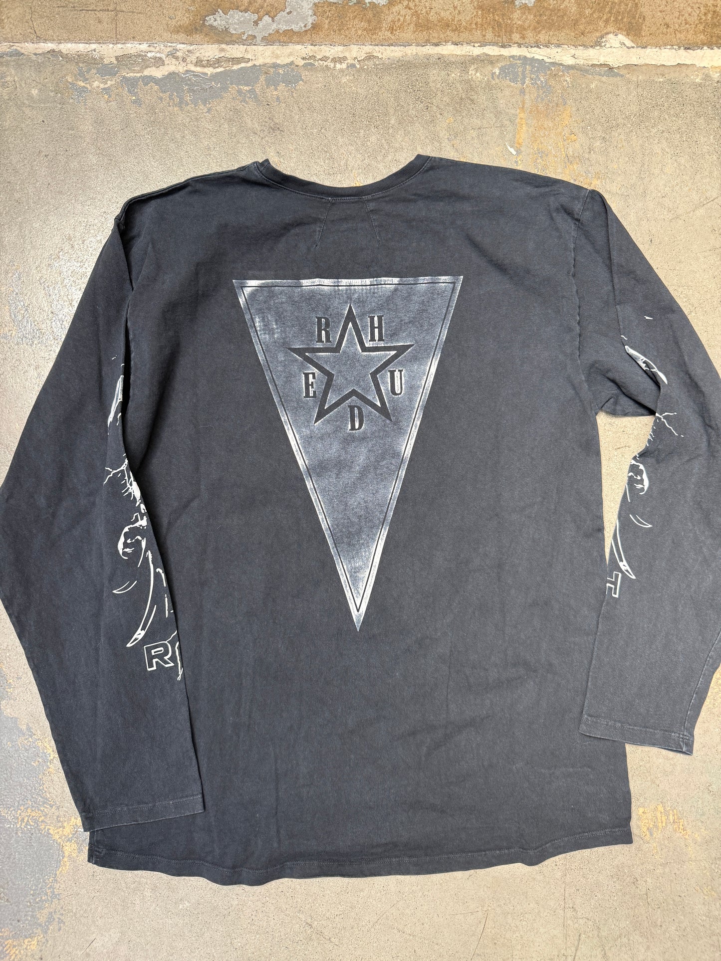 Rhude Wild Breed Long-Sleeve T-Shirt Black 2XL (Pre-Owned)