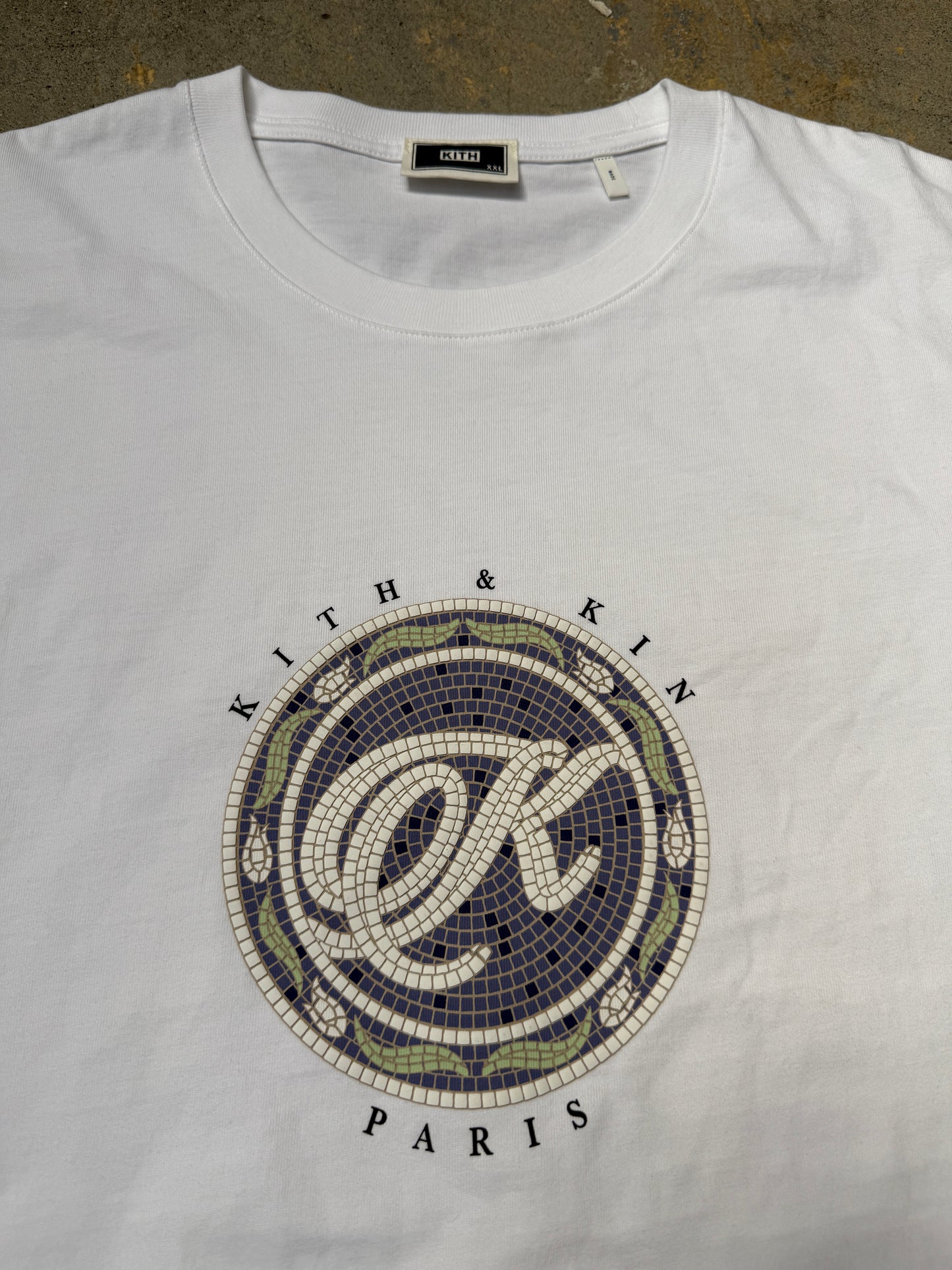 Kith Paris T-Shirt White 2XL