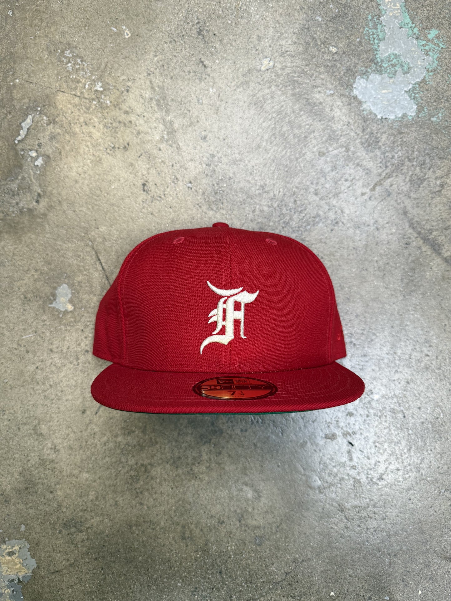 Fear of God Essentials New Era 59Fifty Fitted Red