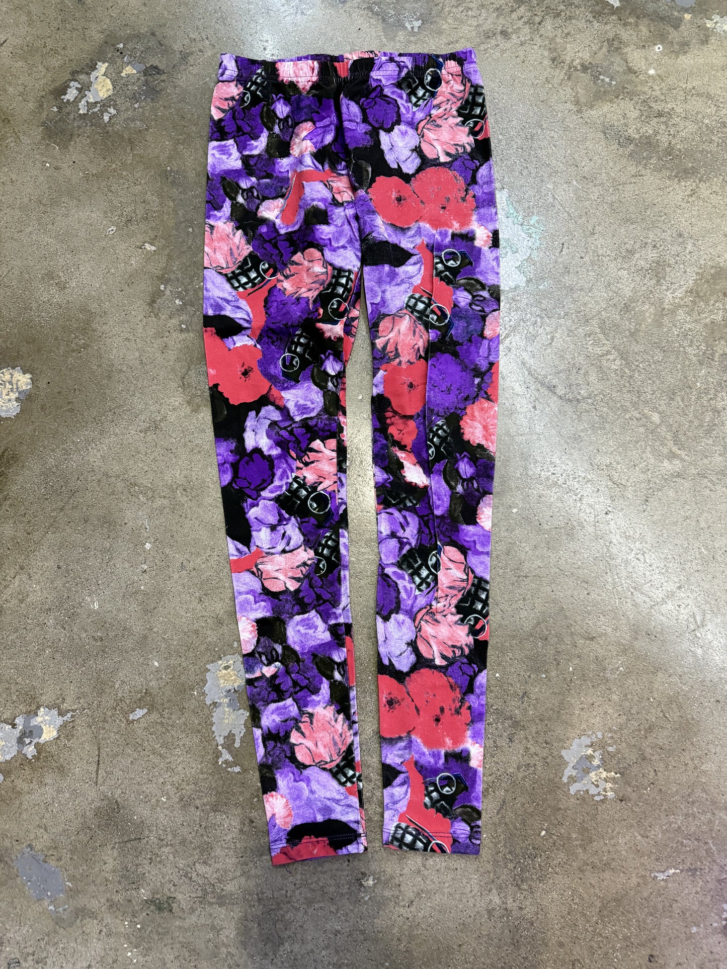 Women's Crooks N' Castles Leggings Floral Small