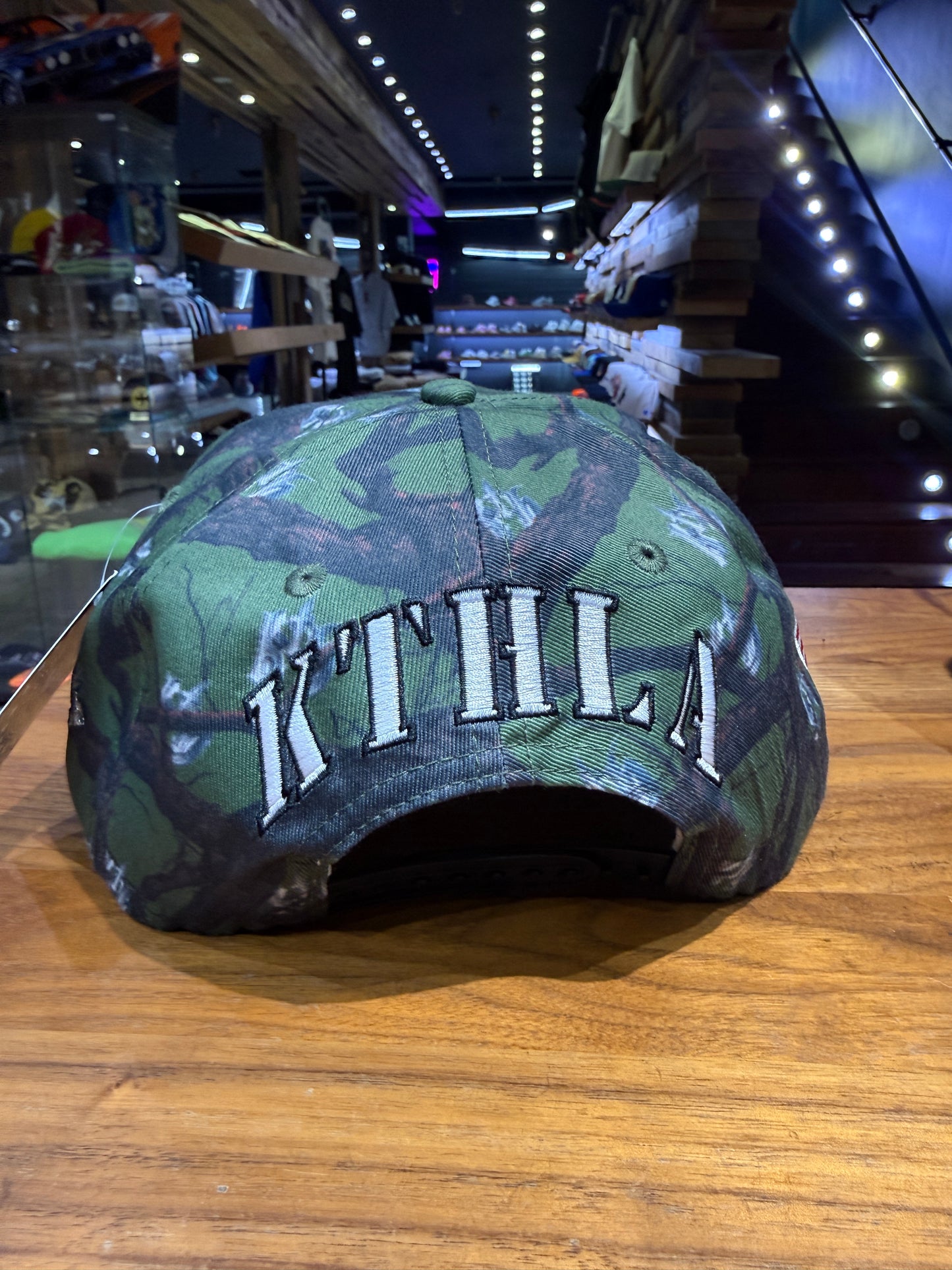 KTH Upside Down LA Snapback Tree Camo