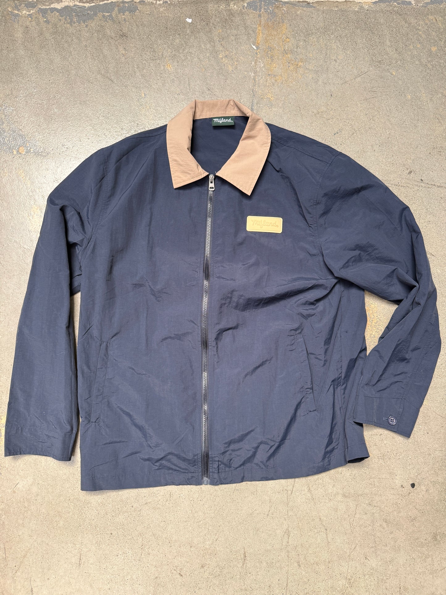 Mifland Lightweight Work Jacket Navy Large (Pre-Owned)