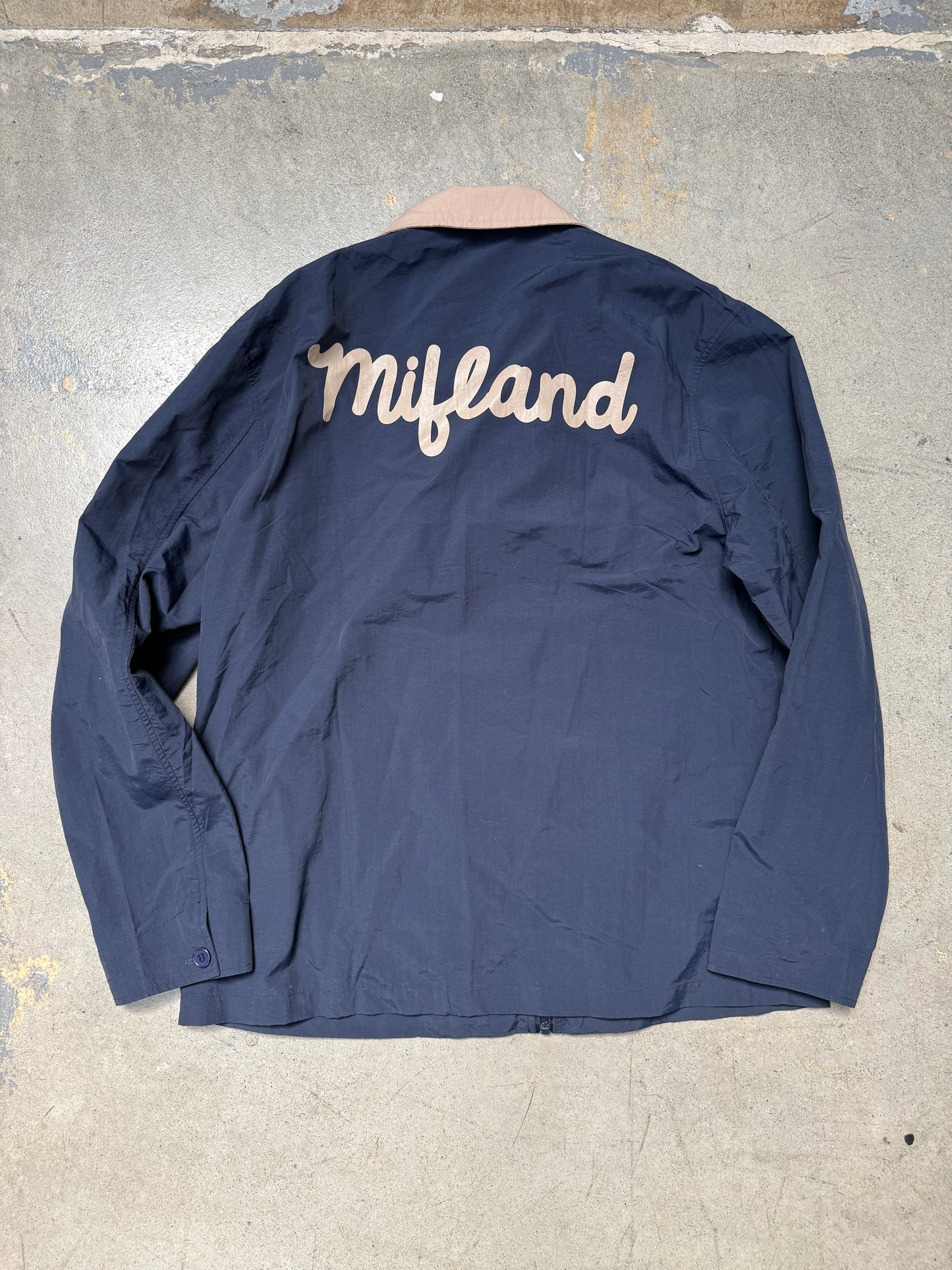 Mifland Lightweight Work Jacket Navy Large (Pre-Owned)