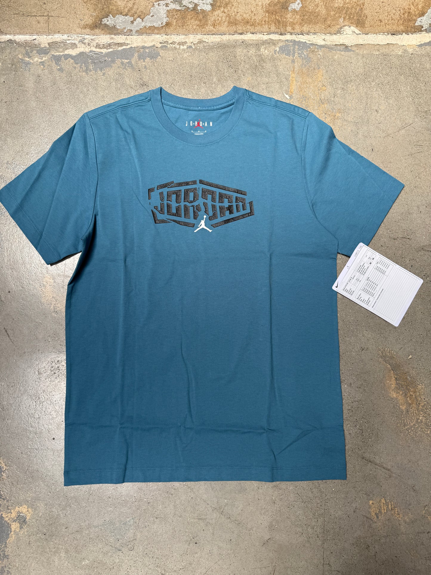 Air Jordan DNA T-Shirt Blue Medium Production Sample