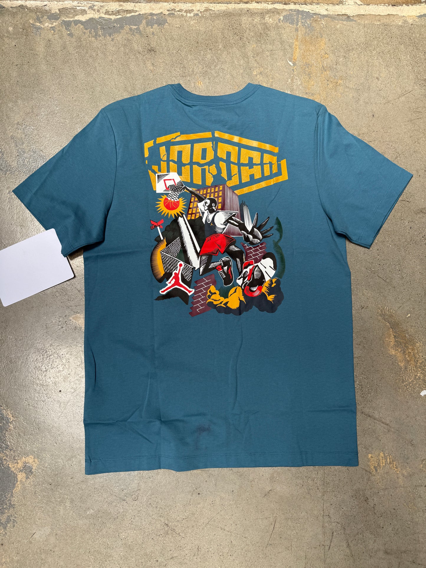 Air Jordan DNA T-Shirt Blue Medium Production Sample