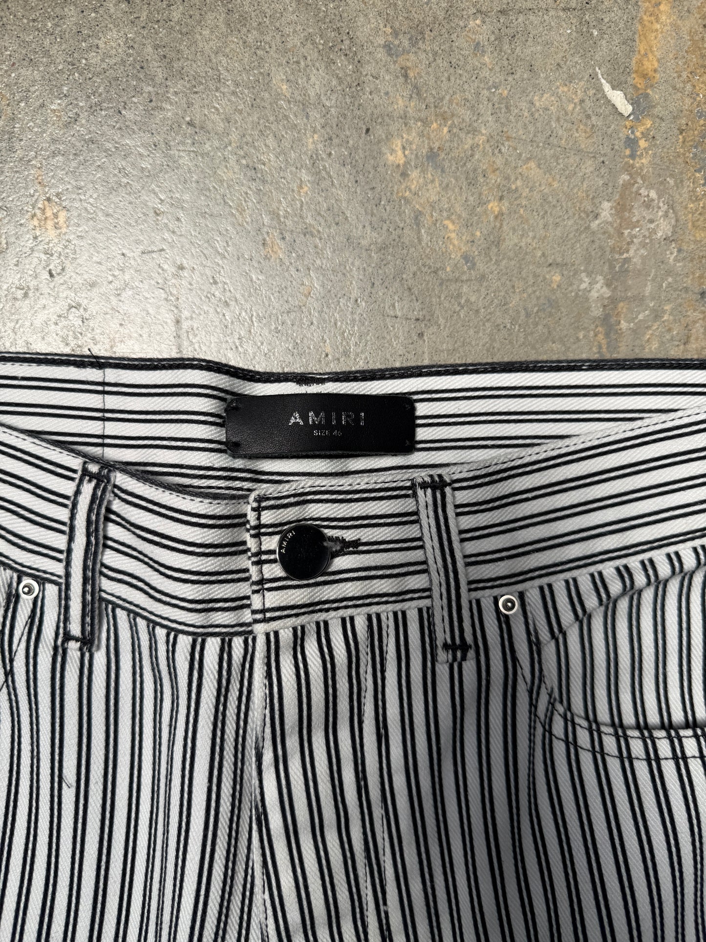 Amiri Motors Carpenter Pants Pinstripe Size 30 (46)