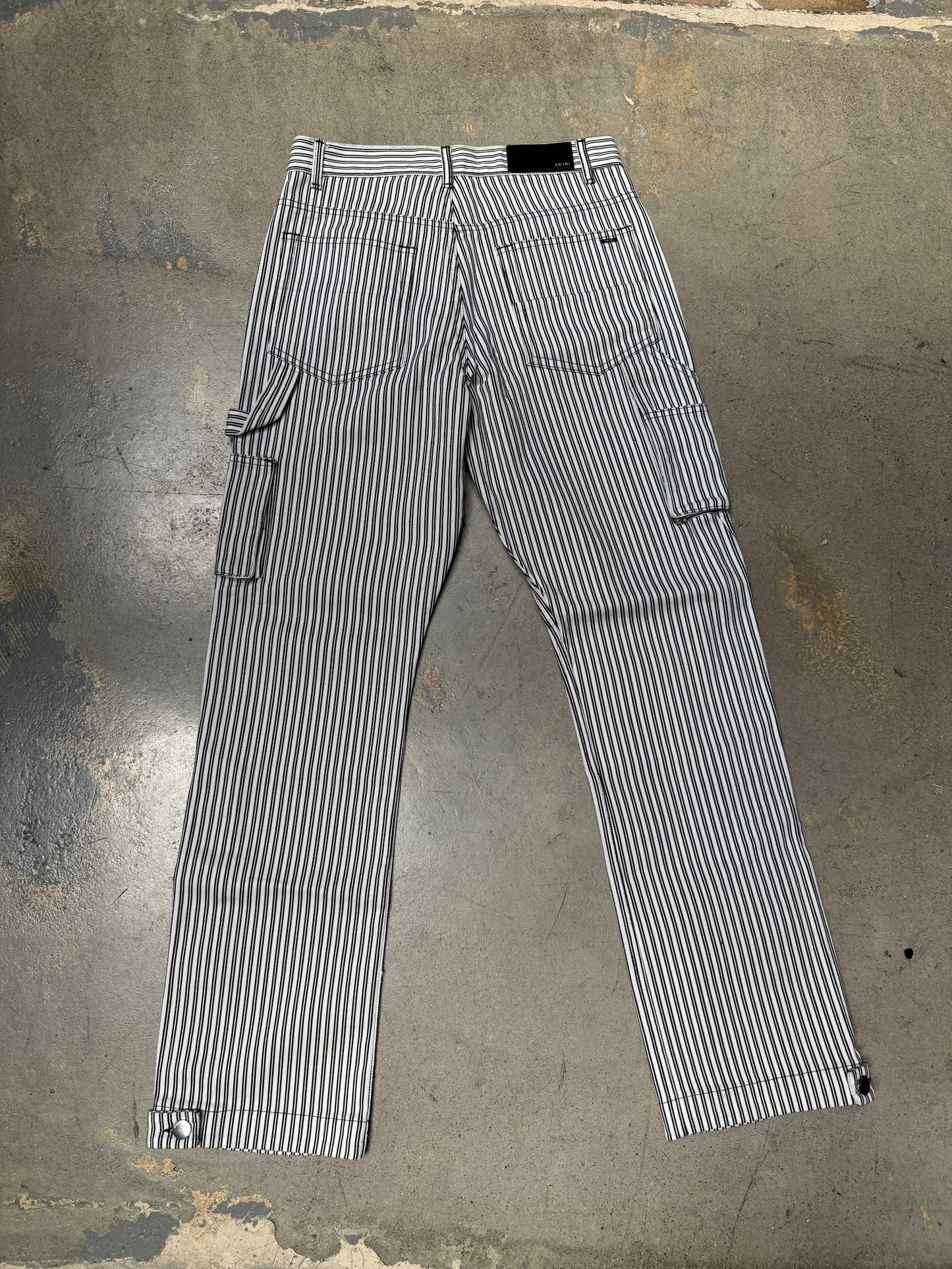Amiri Motors Carpenter Pants Pinstripe Size 30 (46)