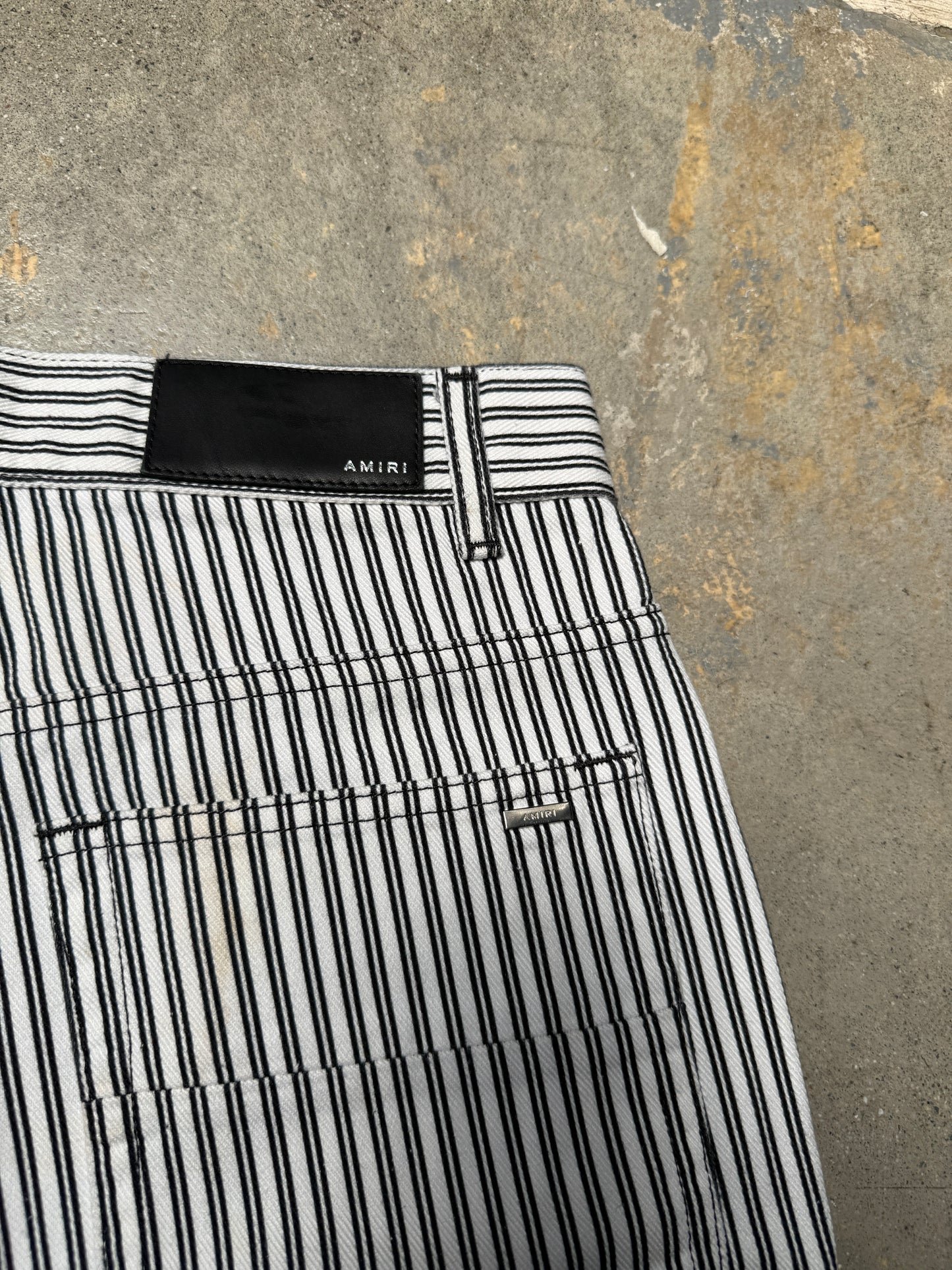 Amiri Motors Carpenter Pants Pinstripe Size 30 (46)