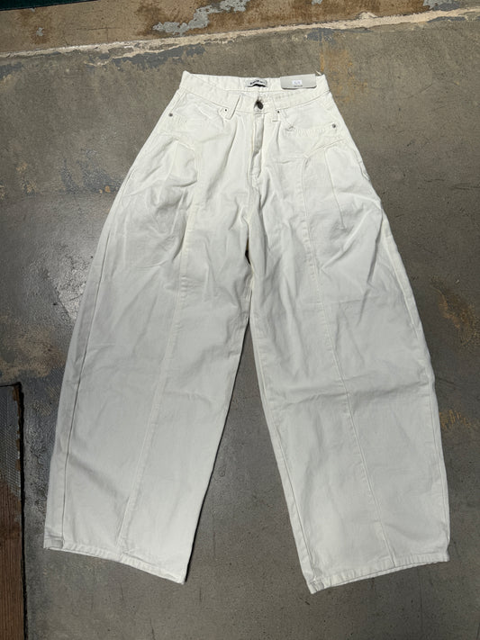 Women's Develop Forty Side Tuck Mega Wide Pants Size 24/25 (S)