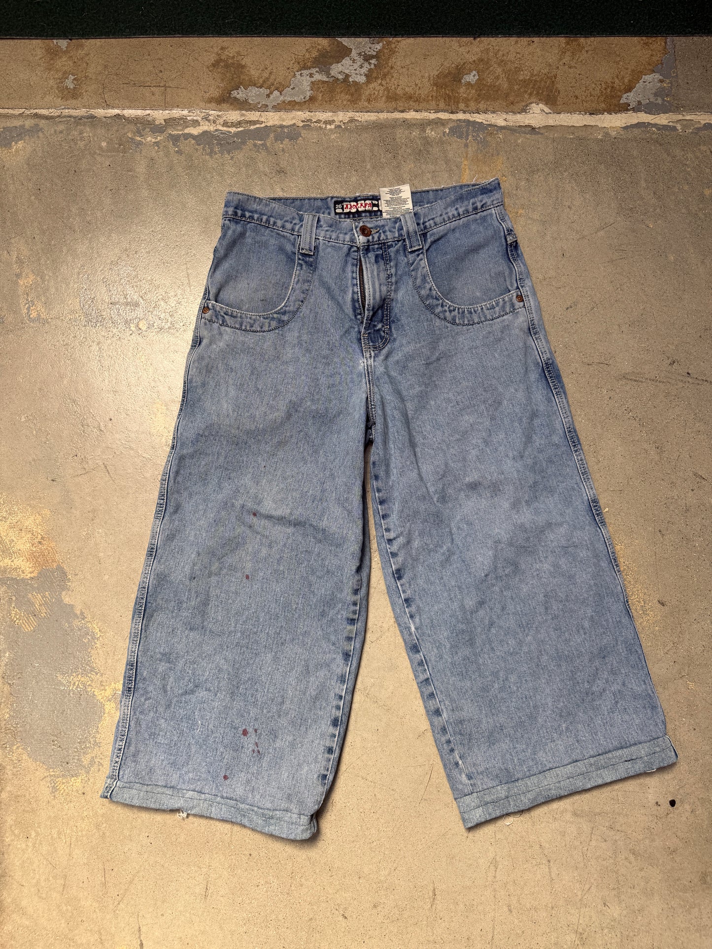 JNCO 101 Twin Cannon Jeans Vintage Blue 34x26 (Pre-Owned)