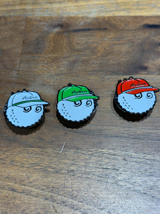 Malbon Golf Ball Markers with Clips
