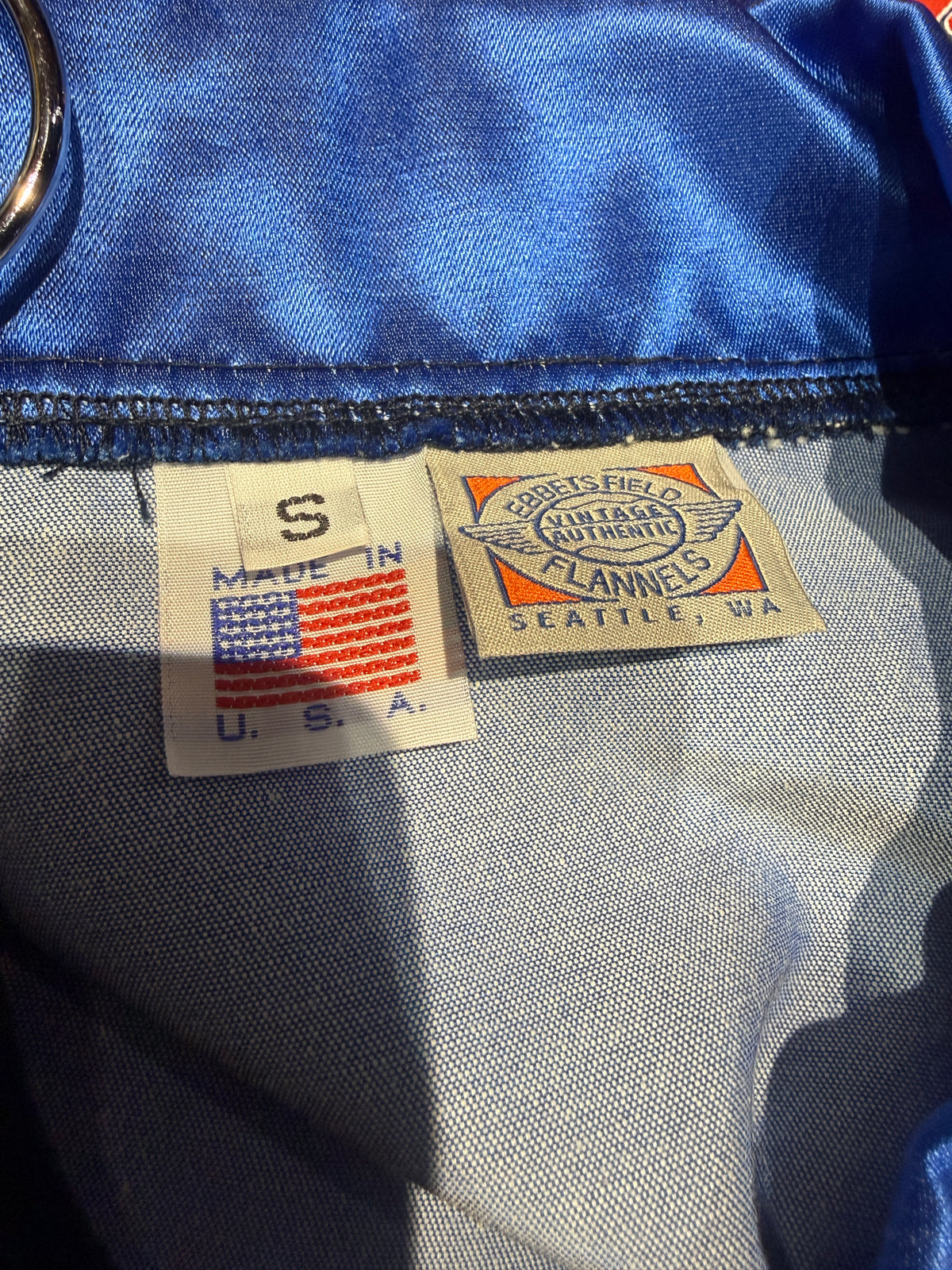 Vintage Ebbets Field Montreal Expos Jacket Blue Small (Pre-Owned)