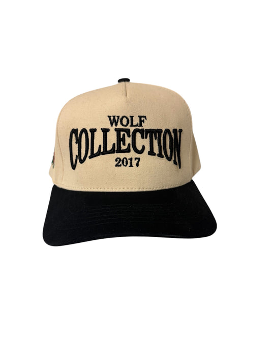 Wolf Collection "Collection" Snapback Cream/Black