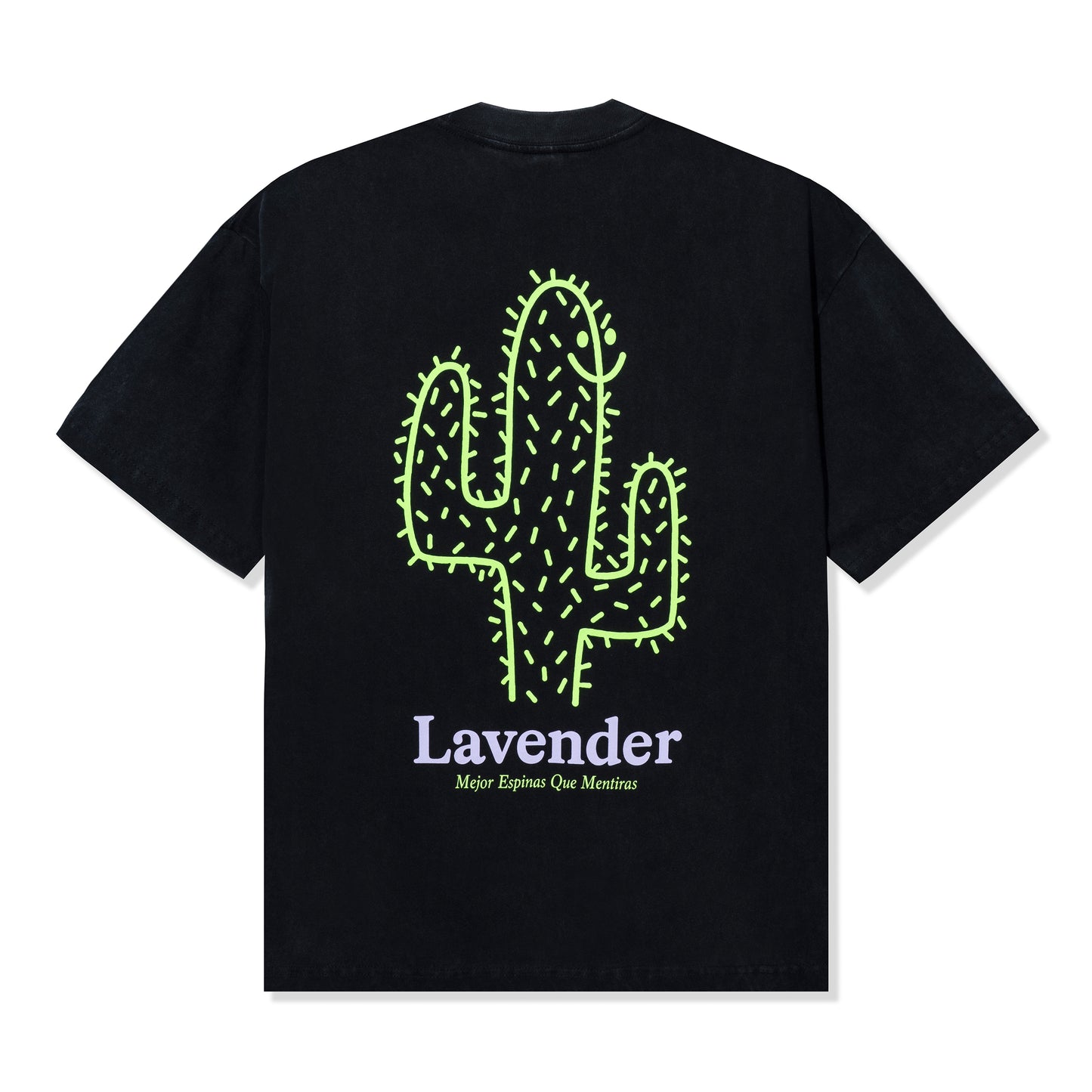 Lavender Espinas T-Shirt Vintage Black
