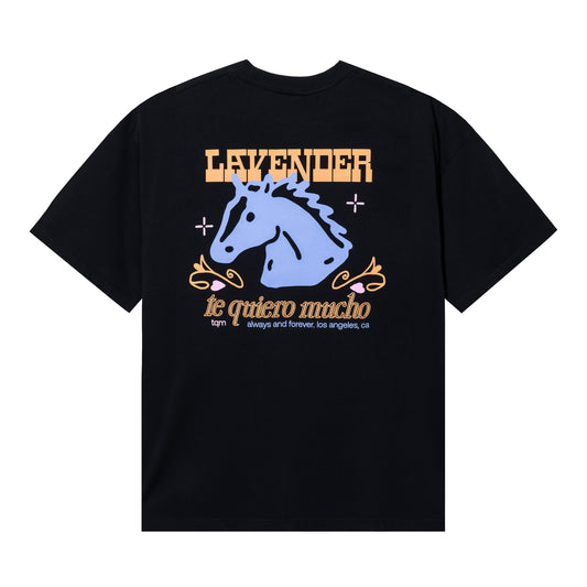 Lavender Jalisco T-Shirt Black