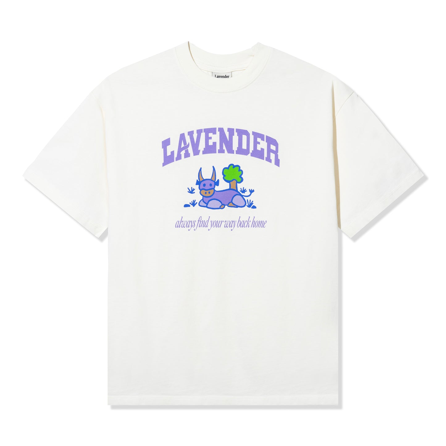 Lavender Find Your Way T-Shirt Cream