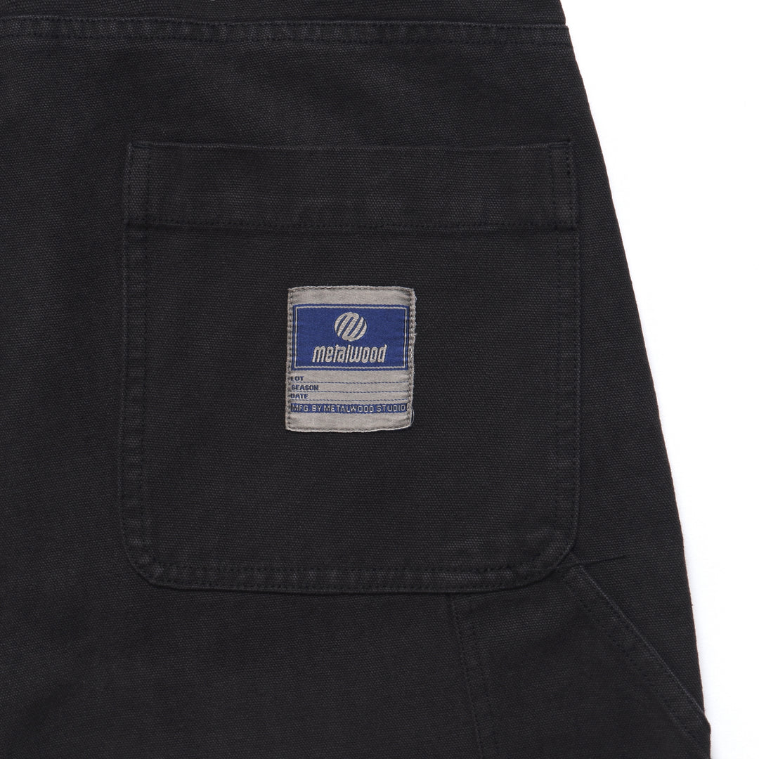 Metalwood Cut Off Carpenter Shorts Black 34