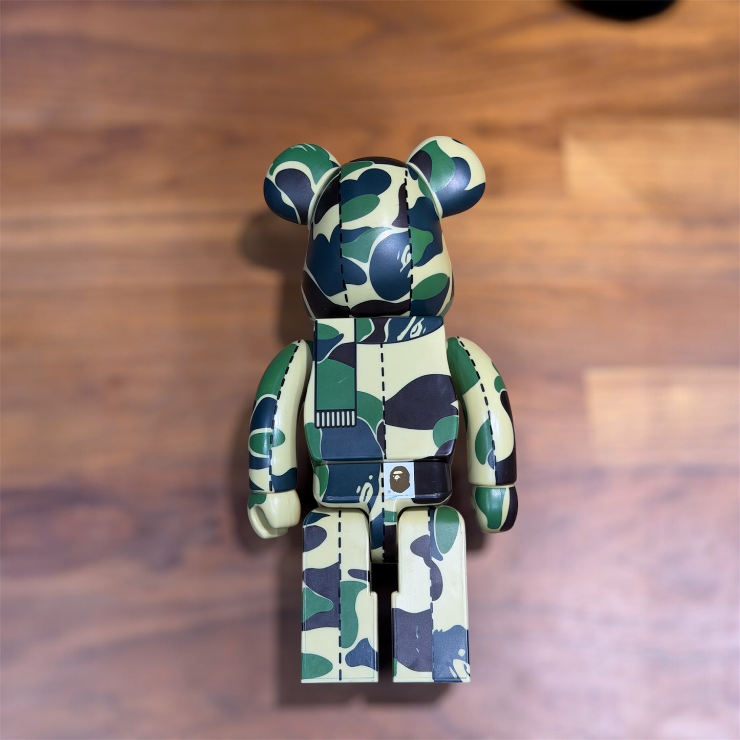 Bape Bearbrick Medicom  Green Camo 400% (Displayed)