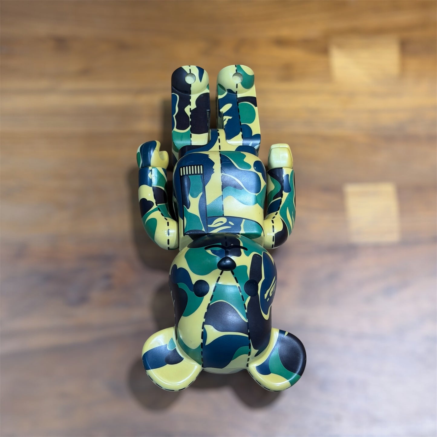 Bape Bearbrick Medicom  Green Camo 400% (Displayed)