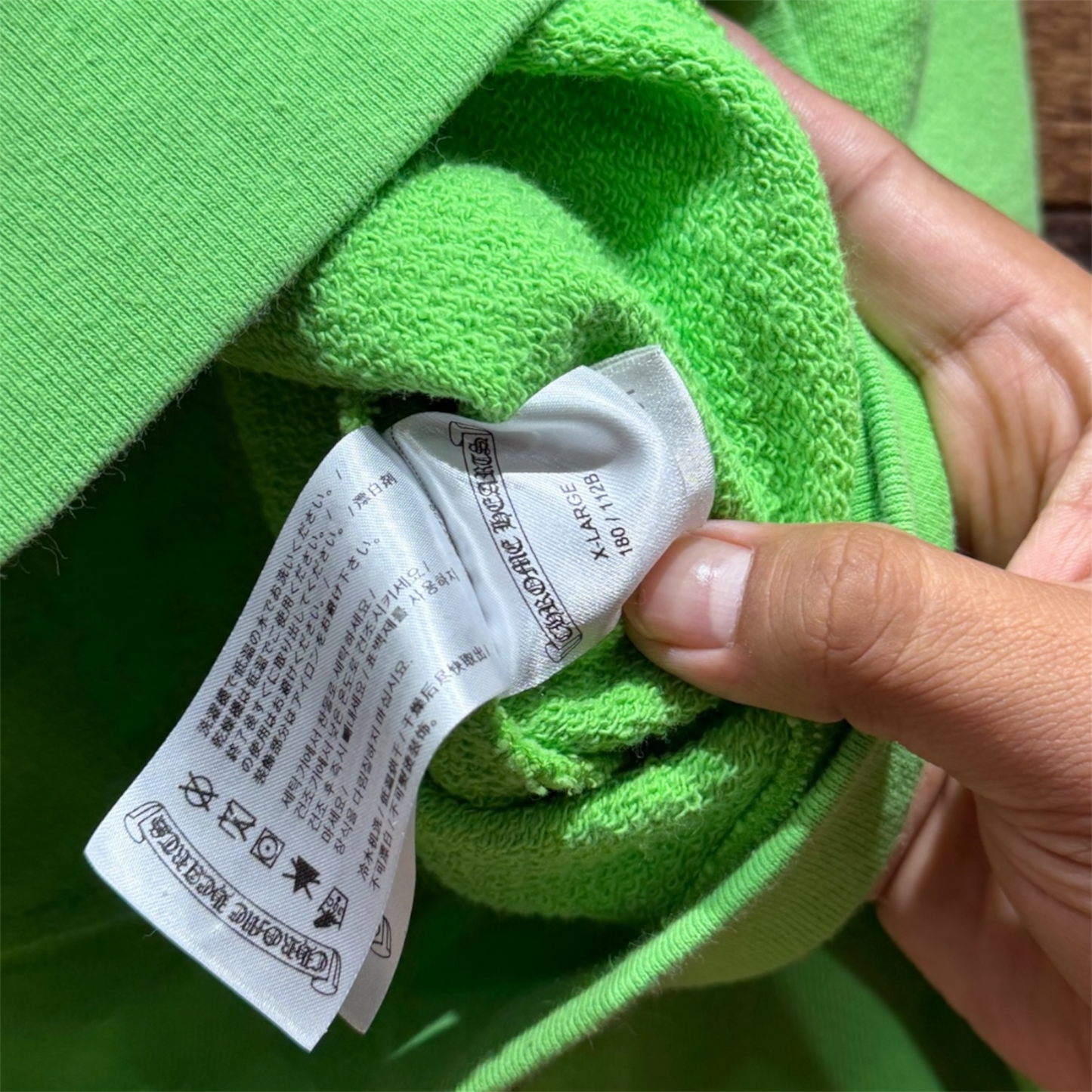 Chrome Hearts Sex Records Matty Boy Hoodie Green (Pre- Owned)