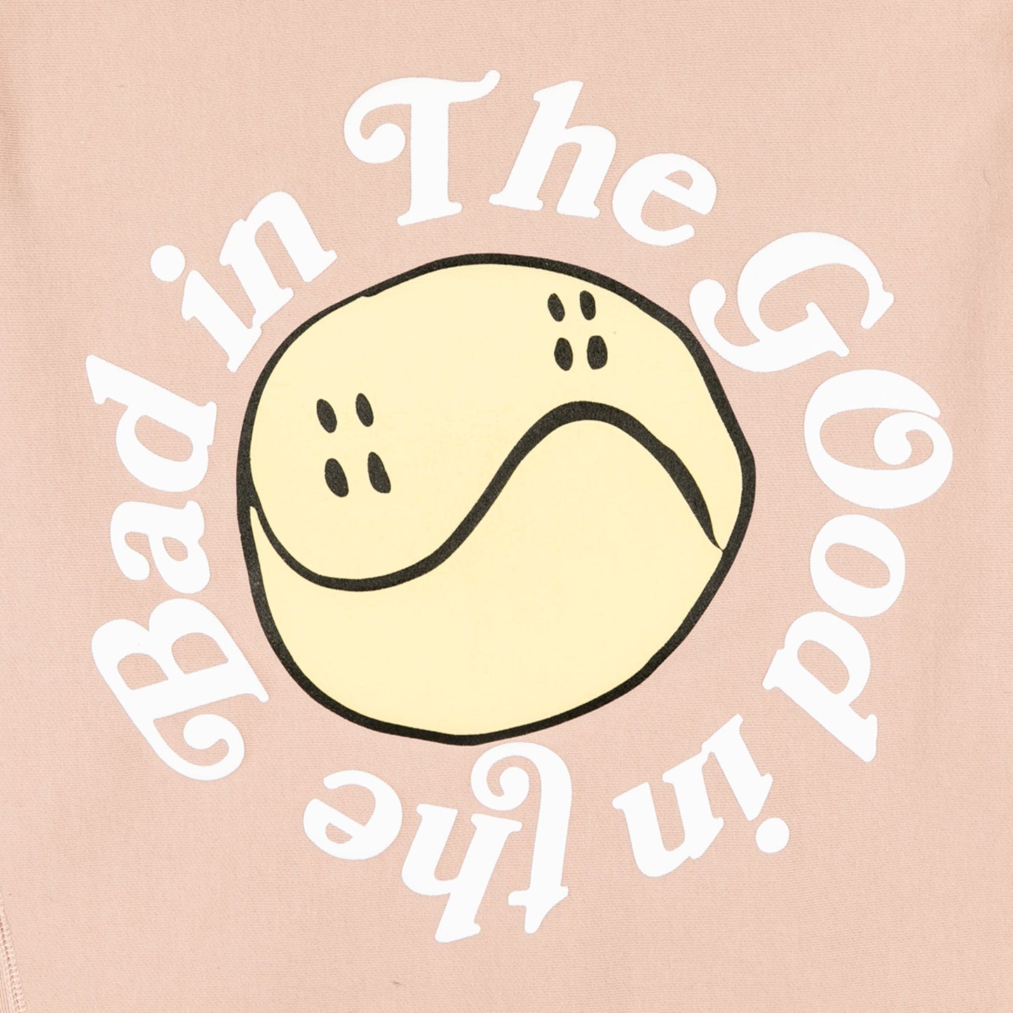 Rrose The Good in the Bad Hoodie Dusty Pink